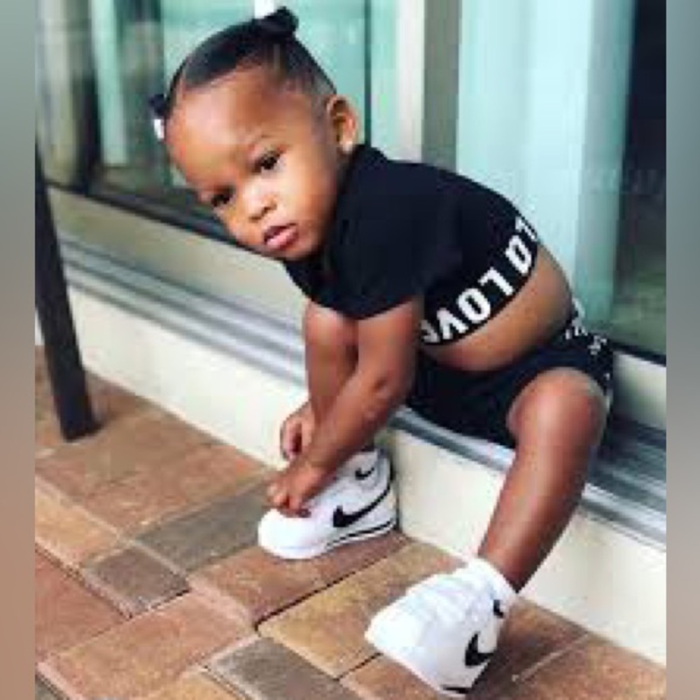 Toddler White Nike Socks